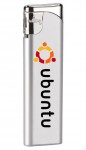 Silver Piezo aansteker (hervulbaar) logo