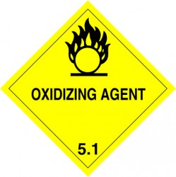 5.1 Oxiderende stoffen met tekst (Oxidizing agent)