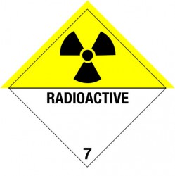 7.0 Radioactieve stoffen met tekst (Radioactive)