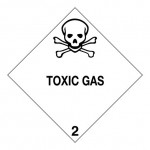 2.3 Giftige gassen met tekst (Toxic gas) logo