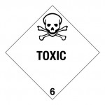 6.1 Giftige stoffen met tekst (Toxic) logo